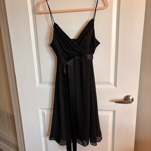 Strappy Cocktail Dress w/ Ribbon